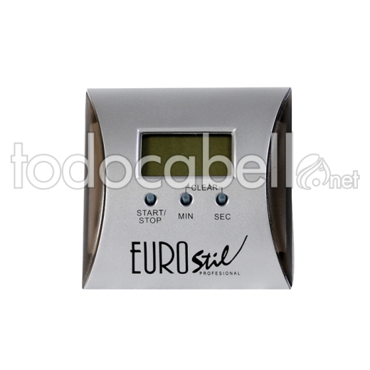 Eurostil Reloj Cuadrado Digital Con Soporte E Iman