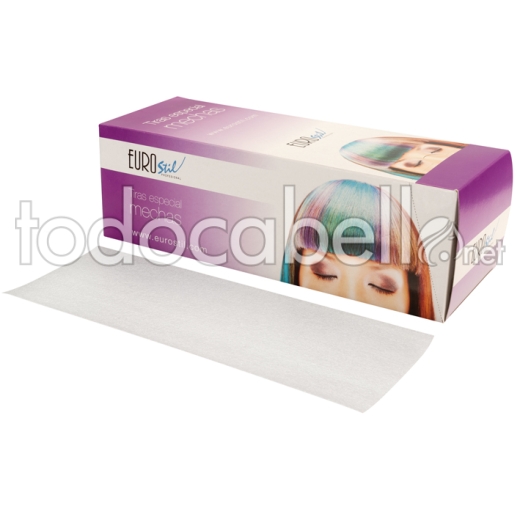 Eurostil Caja 100 Tiras Especial Mechas 300X110X0,8 Mm