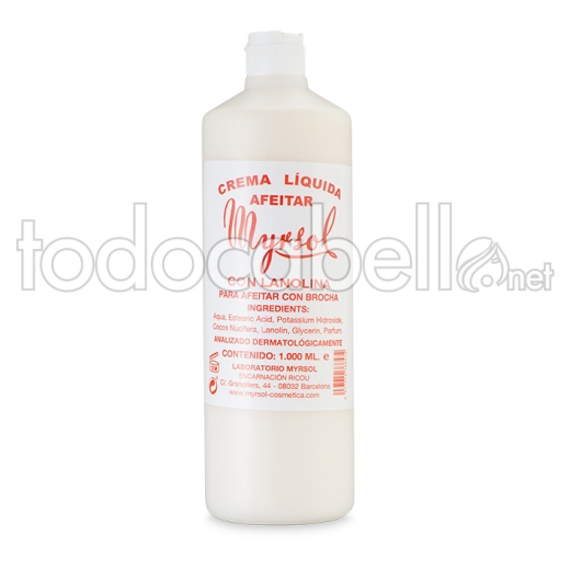 Myrsol Jabon Liquido Afeitado 1000ml