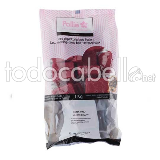 Eurostil Bolsa 1Kg.Cera Vino Pastillas Baja Fusion