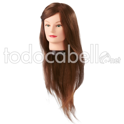 Eurostil Cabeza Maniquí Daisy 55-60 cm pelo natural