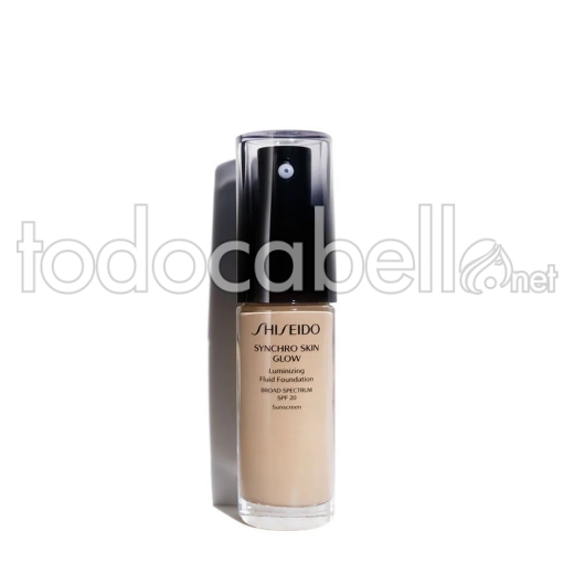 Shiseido Synchro Skin Glow Luminizing Fluid Foundation - N2