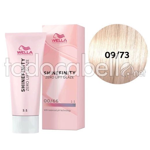 Wella Shinefinity Color Glaze 09/73 Caramel Milk