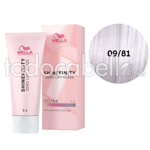 Wella Shinefinity Color Glaze 09/81 Platinum Opal