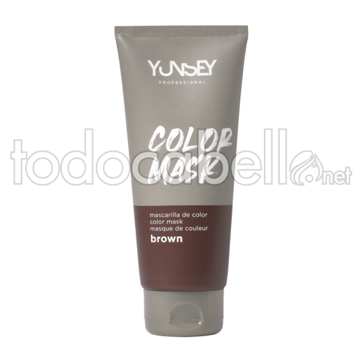 Yunsey Mascarilla de color Brown 200ml