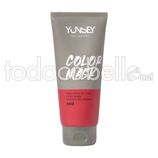 Yunsey Mascarilla de color Red 200ml