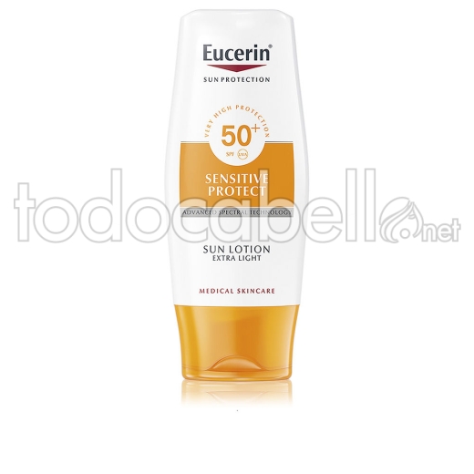 Eucerin Sensitive Protect Sun Lotion Extra Light Spf50+ 150ml