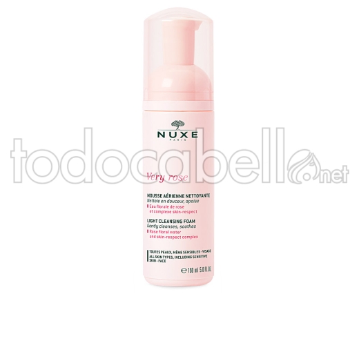 Nuxe Very Rose Mousse Aérienne Nettoyante 150 ml