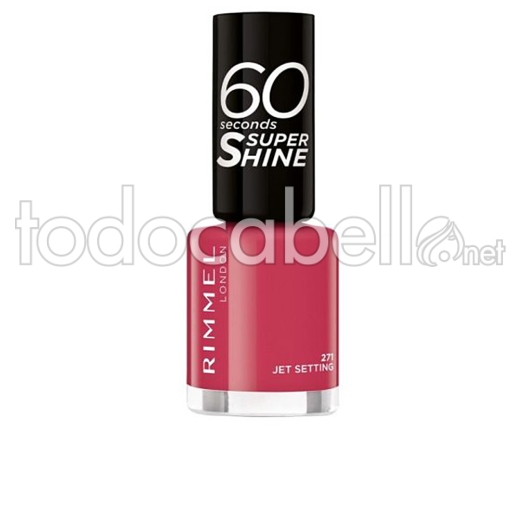 Rimmel London 60 Seconds Super Shine ref 271-jet Setting