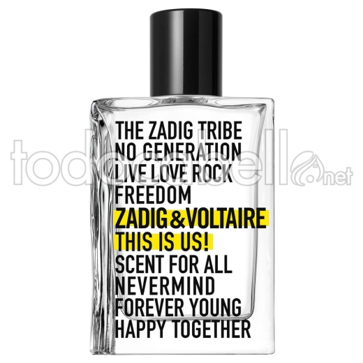 Zadig & Voltaire This Is Us Edt Vaporizador 100 Ml