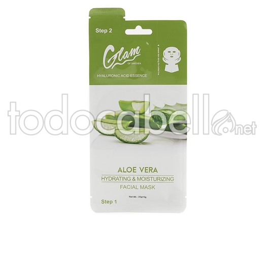 Glam Of Sweden Mask Aloe Vera Facial 35 + 5 Gr