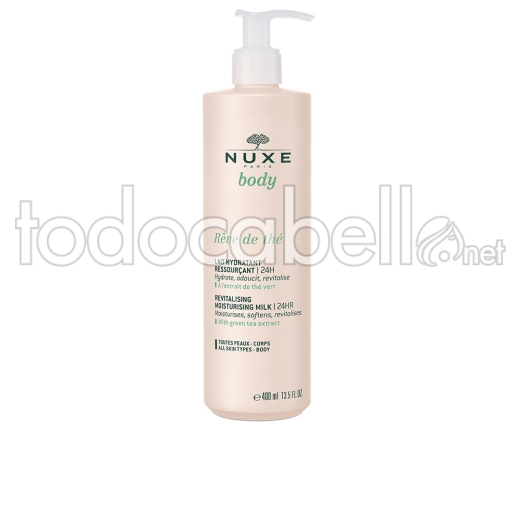 Nuxe Rêve De Thé Lait Hydratant Ressourçant 24h 400 Ml