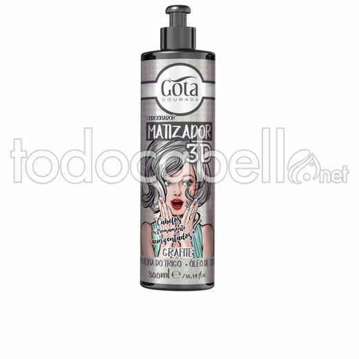 Gota Dourada Matizador 3d grafite 300ml