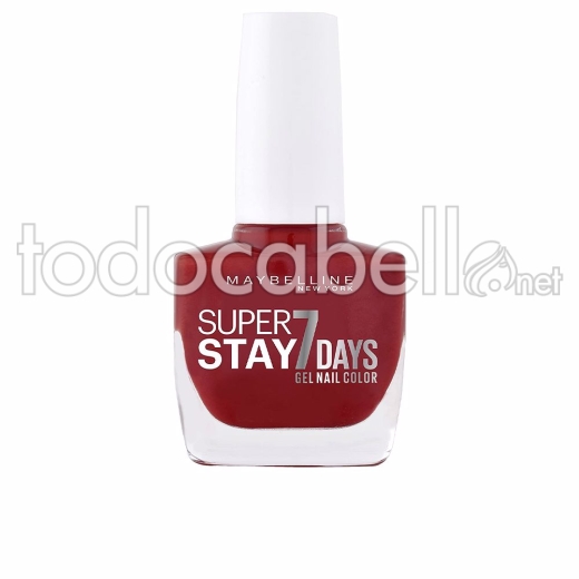 Nail 501-cherry Ml ref Superstay 10 Gel Maybelline Color Sin