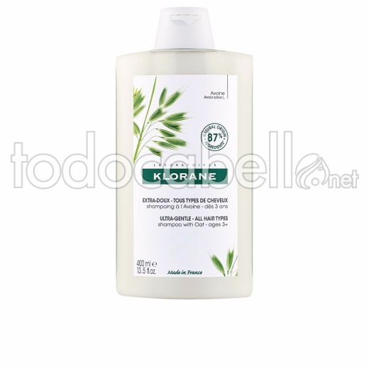 Klorane Ultra-gentle Shampoo With Oat Milk 400 Ml