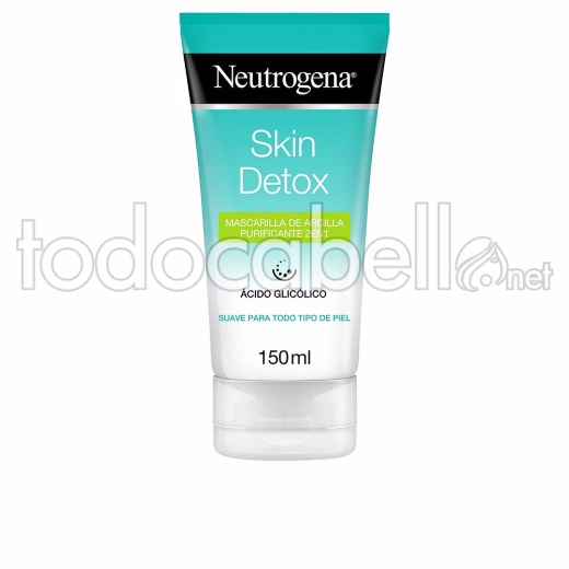 Neutrogena Skin Detox Mascarilla Arcilla Purificante Detox 150 Ml