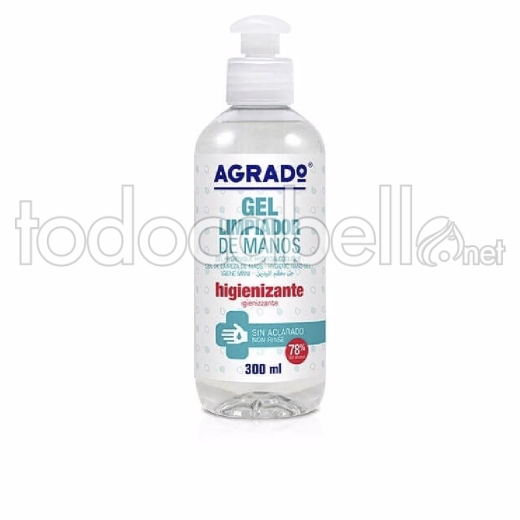 Agrado Gel Limpiador De Manos Higienizante 300 Ml