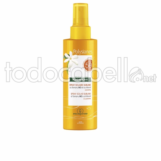 Klorane Monoï Y Tamanu Bio Spray Solar Sublime Spf50 200 Ml