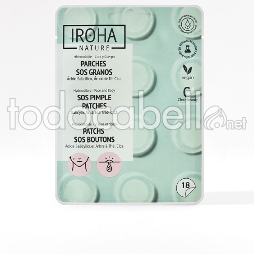 Iroha Sos Pimple Patches 18 U