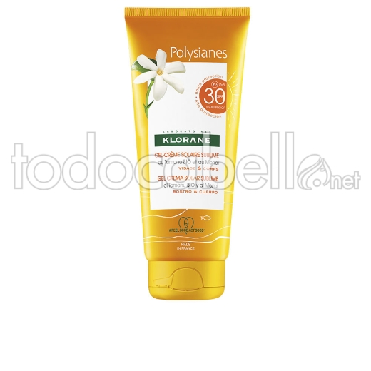 Klorane Monoï Y Tamanu Bio Gel Crema Solar Sublime Spf30 200 Ml