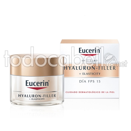 Eucerin Hyaluron Filler + Elasticity Crema Día FPS 15 50ml