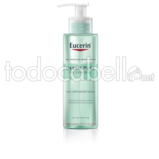 Eucerin Dermopure Oil Control Gel Limpiador Facial 200ml