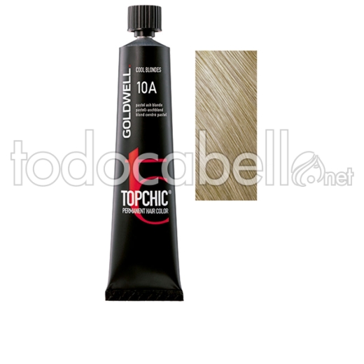 Goldwell Topchic Permanent Hair Color #10a 60 Ml