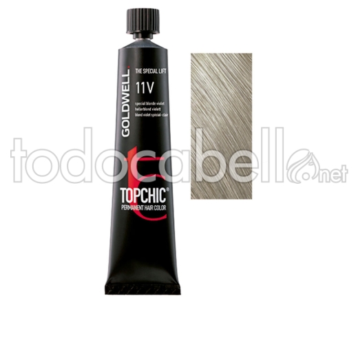 Goldwell Topchic Permanent Hair Color #11v 60 Ml