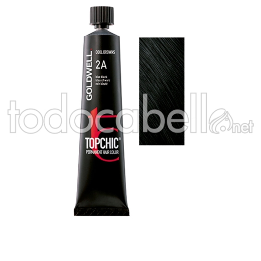 Goldwell Topchic Permanent Hair Color #2a 60 Ml