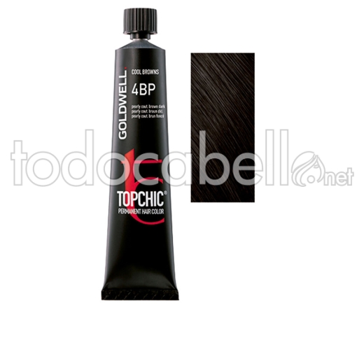 Goldwell Topchic Permanent Hair Color #4bp 60 Ml