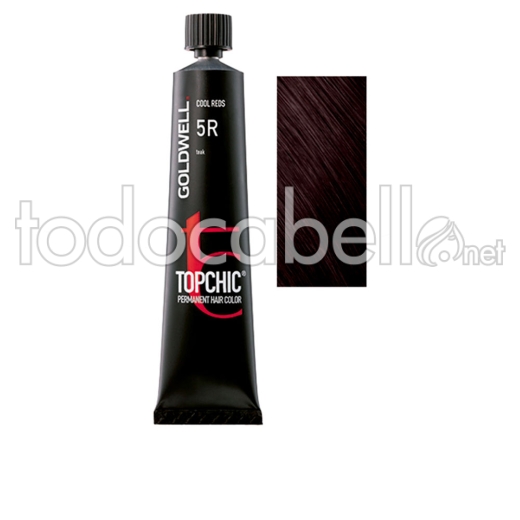 Goldwell Topchic Permanent Hair Color #5r 60 Ml