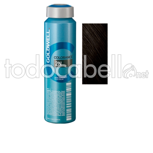 Goldwell Colorance Demi-permanent Hair Color #2n 120 Ml