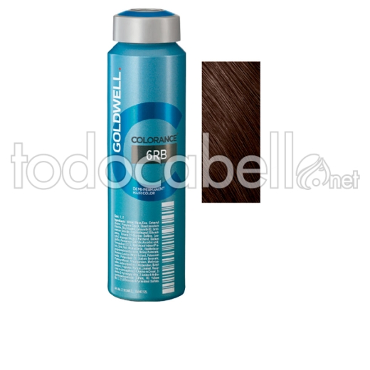 Goldwell Colorance Demi-permanent Hair Color #6rb 120 Ml