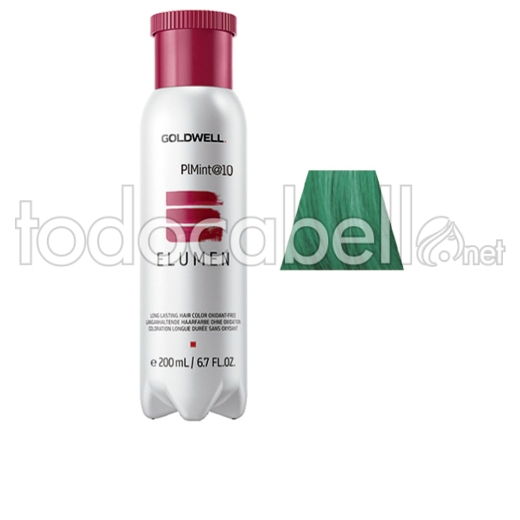 Goldwell Elumen Long Lasting Hair Color Oxidant Free #plmint@10 200 Ml