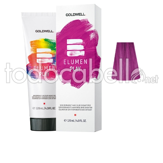 Goldwell Elumen Play Semi Permanent Hair Color Oxidant-free #pink 120 Ml