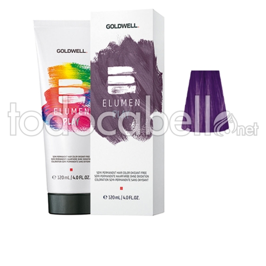 Goldwell Elumen Play Semi Permanent Hair Color Oxidant-free #violet 120 Ml