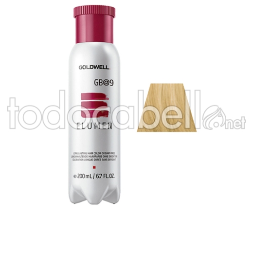 Goldwell Elumen Long Lasting Hair Color Oxidant Free #gb@9 200 Ml