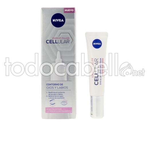 Nivea Cellular Filler Contorno Ojos & Rellenador Labios 15 Ml