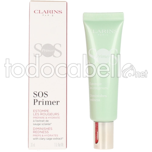 Clarins Sos Primer Prebase ref 04-green 30 Ml