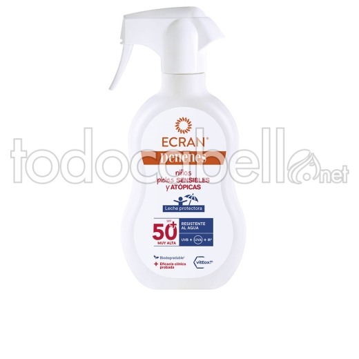 Ecran Ecran Denenes Sensitive Leche Protectora Spf50+ Pistola 270 Ml