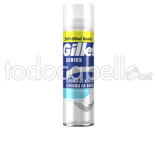 Gillette Series Espuma De Afeitar Refrescante 250 Ml