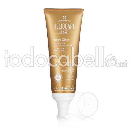 Heliocare 360º Protector Solar Acabado Dorado Spf50 100 Ml