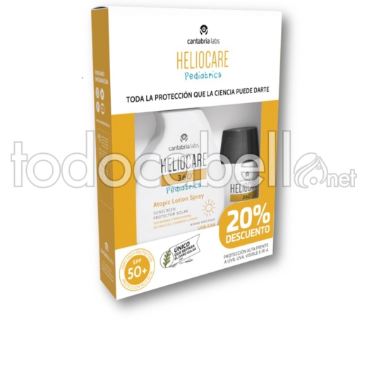 Heliocare 360 Pediatrics Protector Solar Pistola Lote 2 Pz