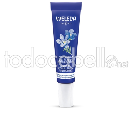 Weleda Genciana Azul Y Edelweiss Contorno De Ojos Y Labios Redensificante 10 Ml