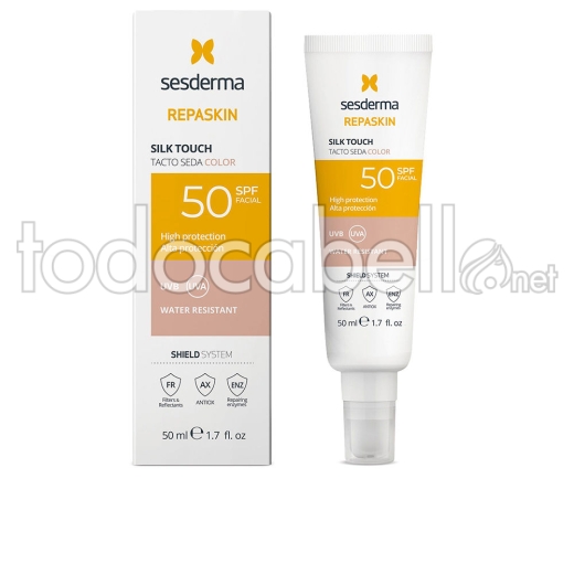 Sesderma Repaskin Facial Tacto Seda Con Color Spf50 50 Ml