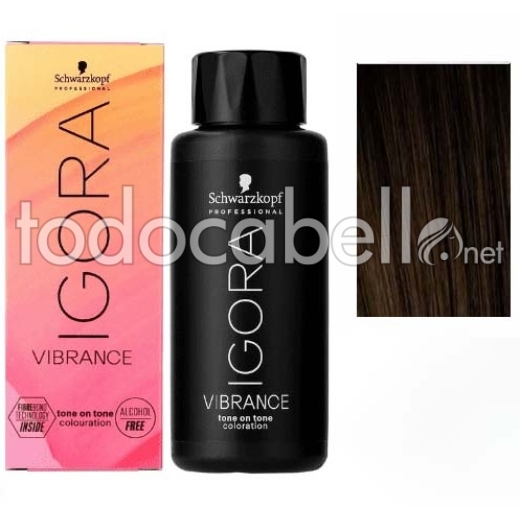 Schwarzkopf Tinte Demipermanente Igora Vibrance 3-00 castaño oscuro intenso 60ml