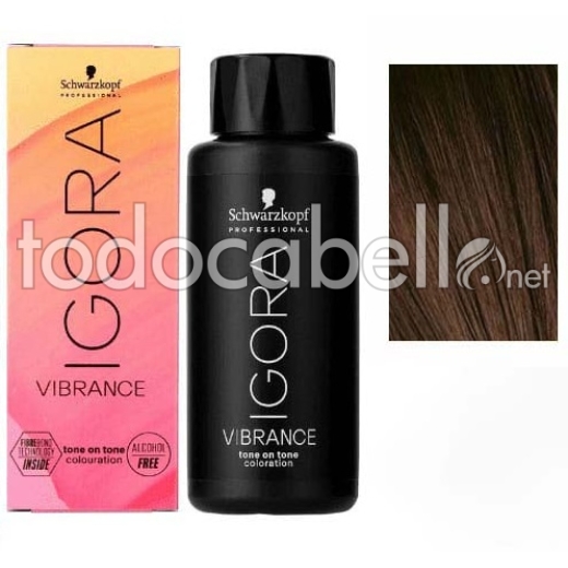 Schwarzkopf Tinte Demipermanente Igora Vibrance 4-6 castaño medio beige marrón 60ml