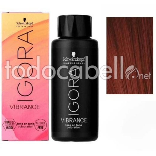 Schwarzkopf Tinte Demipermanente Igora Vibrance 5-88 castaño claro rojo intenso  60ml