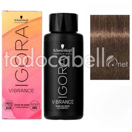 Schwarzkopf Tinte Demipermanente Igora Vibrance 6-46 rubio oscuro beige marrón  60ml