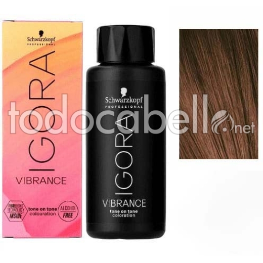 Schwarzkopf Tinte Demipermanente Igora Vibrance 6-6 rubio oscuro marrón  60ml